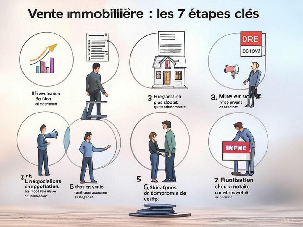 Étapes de la vente immobilière